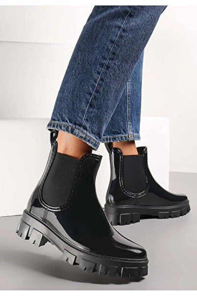 LALA COLLECTİON KADIN YAĞMUR ÇİZMESİ SU GEÇİRMEZ KAYMAZ TABAN