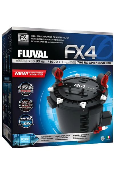 Fluval Fx4 External Filter 2650 L/H