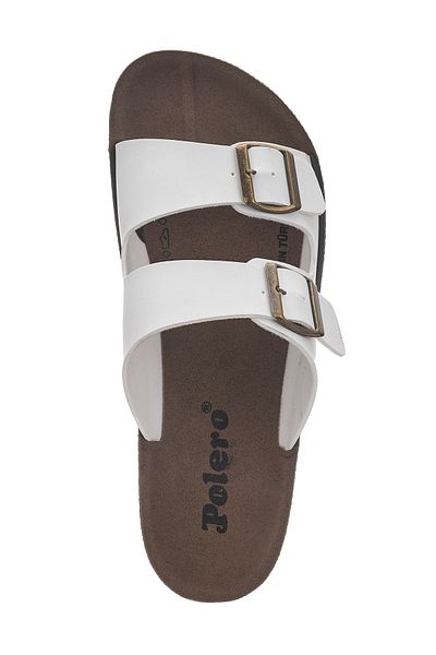 Nstil Papuci casual unisex - cataramă dublă, bandă, tălpi din plută ușoare și elegante, pentru plajă și acasă 77734-34132