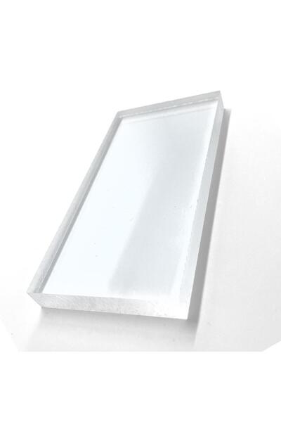 Hakel 9.5 - 10mm ŞEFFAF Pleksi Levha Cam Görünümlü Pleksi Saydam Mika Levha