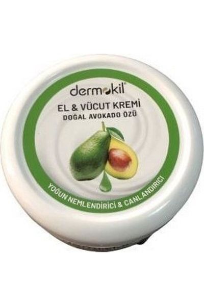 Dermokil 2x220 ml Avocado Extract Hand Face Cream