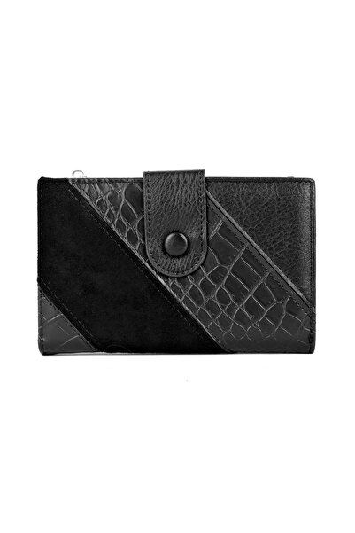 Lal Shoes & Bags Жіночий гаманець невеликий розмір на кнопці з деталями з кро...