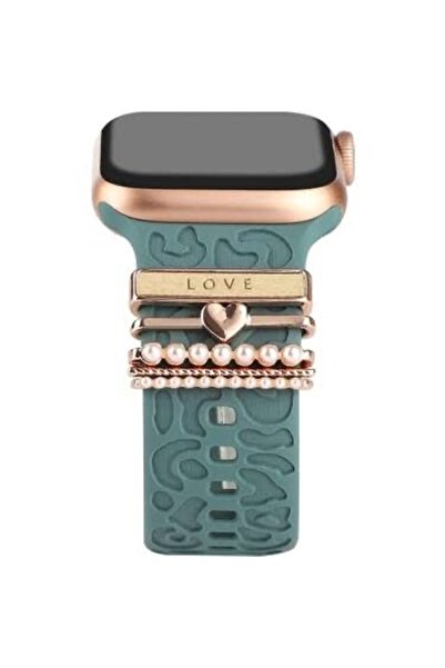 RG Teknoloji Charm SAAT Kordon aksesuar Rose/gold Apple Watch Samsung watch c...