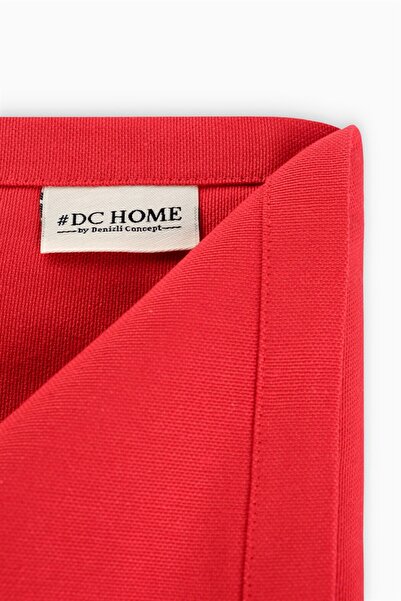Denizli Concept Roman Tablecloth Red