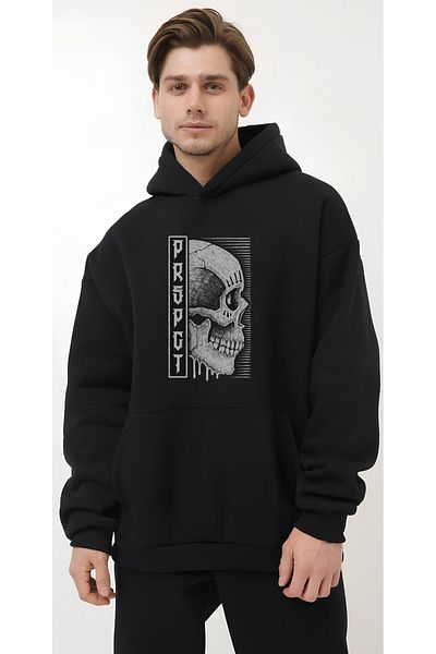 Edizen PRSPGT 2024 Oversize Hooded Premium βαμβακερό φούτερ