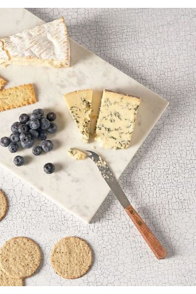 MALASH Natural Marble Cheese, Presentation Plate, Marble Supla 30x20 Cm