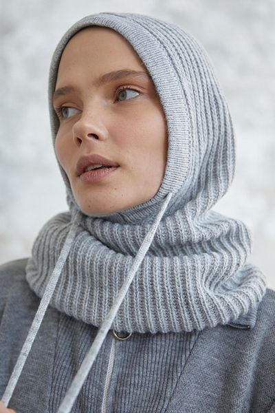 InStyle Rona Knitwear Balaklava - Gray