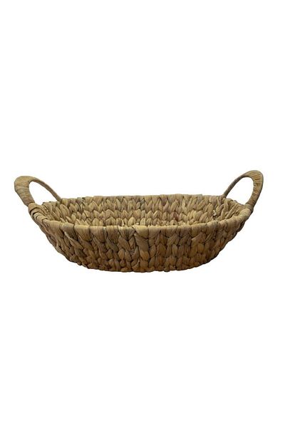 PANALI Natural Handle Paneled Bread Basket - BWH03S