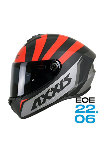 AXXIS DRAKEN S PREMIER B5 DOT VE ECE 22.06 SİYAH VİZÖR HEDİYELİ