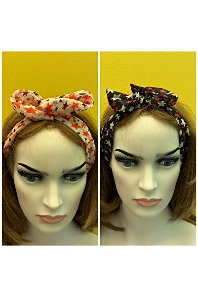 Gönülden Tasarım 2 BUC. CUREA DE PĂR INTERIOR CU STELE DE CULORI CATARAMĂ MUL...