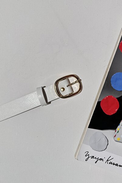 LİA KEMER Curea ovală cu cataramă aurie pentru femei, centură pentru talie, c...