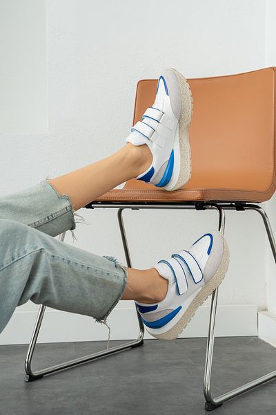 Trendpink Sax Blue Daily Velcro Branț ortopedic pentru femei