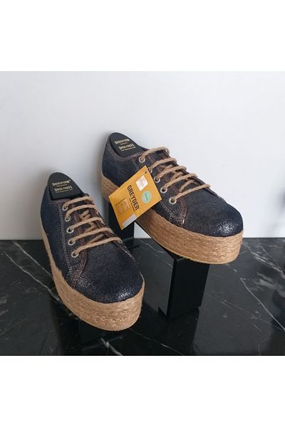 Greyder Espadrile din piele naturală