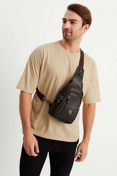 TH Men's Backpack TH-WS7014ES Brown