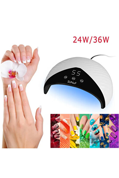 xolo Dijital Ekran Uv Led 36W Zaman Ayarlı Profesyonel Oje Kurutucu SUN5F 3 in 1