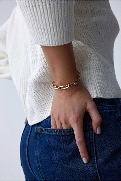 YAVUZ KUYUMCULUK 14 Ayar Altın Ataş Bileklik