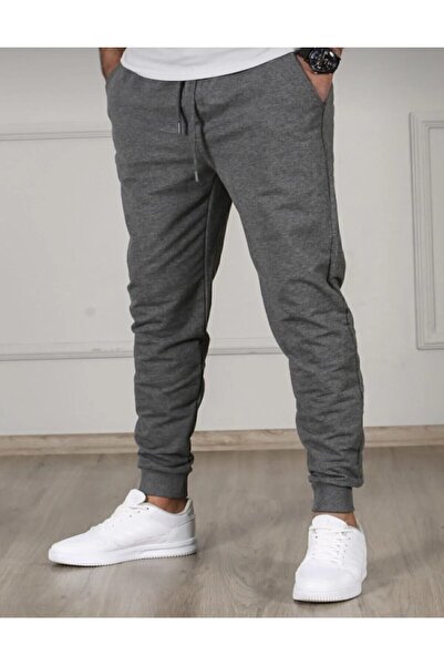 FİTGO Pantaloni de trening pentru bărbați, cu croi subțire, afumati, sezonier