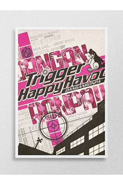 Mudi Store Danganronpa Anime Poster Çerçevesiz Yüksek Kalite Anime Duvar Poster