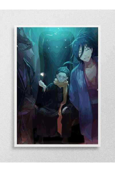Mudi Store Re Zero Anime Poster Çerçevesiz Yüksek Kalite Anime Duvar Poster