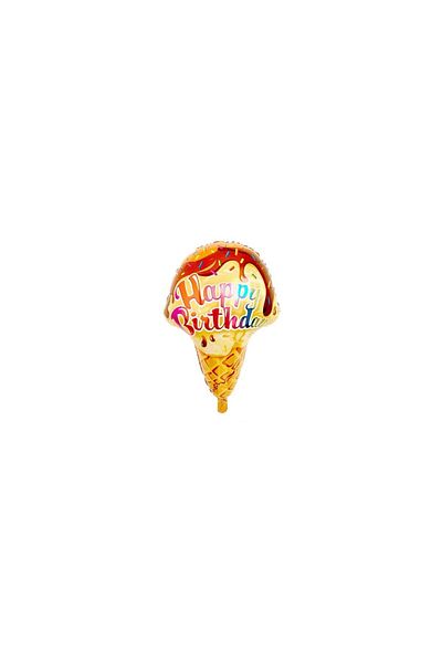 Bkmc Happy Birthday Ice Cream Foil Balloon