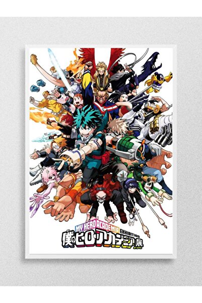 Mudi Store My Hero Academia Anime Poster Çerçevesiz Yüksek Kalite Anime Duvar Poster
