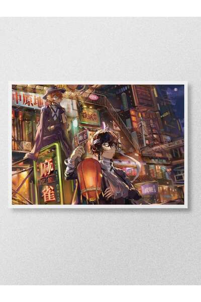 Mudi Store Bungou Stray Dogs Osamu Da Anime Poster Çerçevesiz Yüksek Kalite A...
