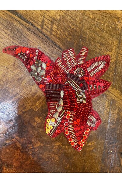 Gönülden Tasarım 12X15 CM DANTELĂ GUMPET PIATRA Mărgele Broderie Applique Umă...