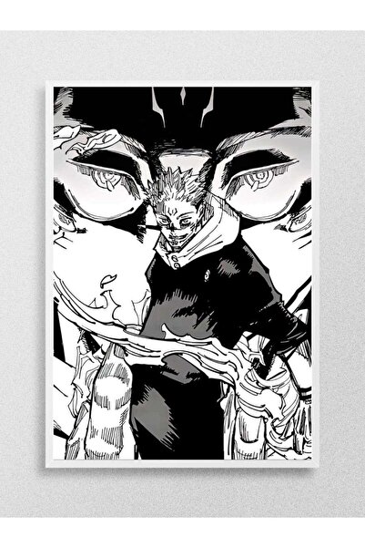Mudi Store Jujutsu Kaisen Manga Anime Poster Çerçevesiz Yüksek Kalite Anime D...