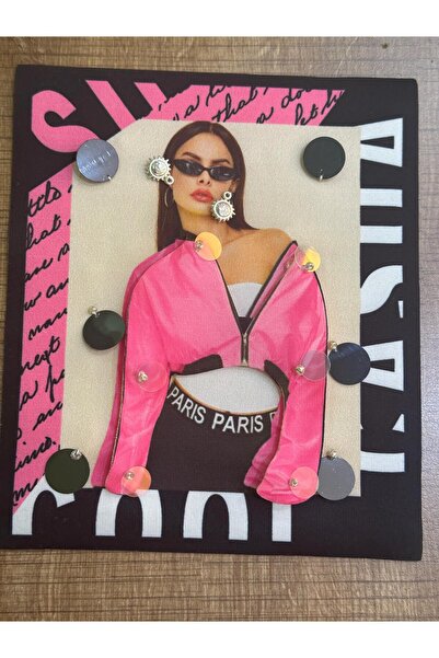 Gönülden Tasarım 24X24 CM 3 DIMENSIUNI RELIEF PIETRE CU PIETRELE AUTHENTIC ELEPHANT EMBLEMA PATCH ACCESORIUM DE CUSUT Roz