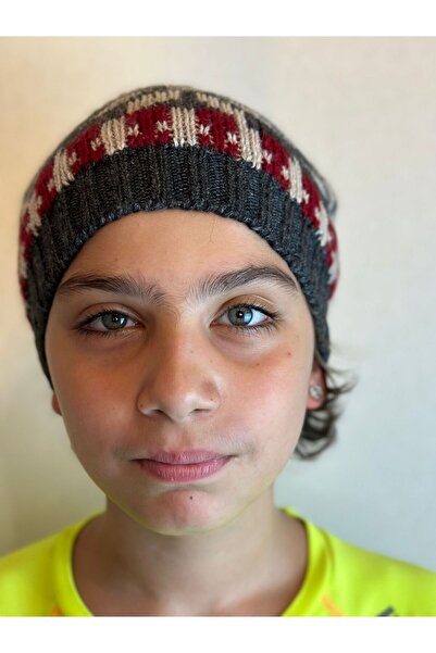 Gönülden Tasarım ЕТНІЧНИЙ ДИЗАЙН УНІСЕКС ШАПКА ТРИКО