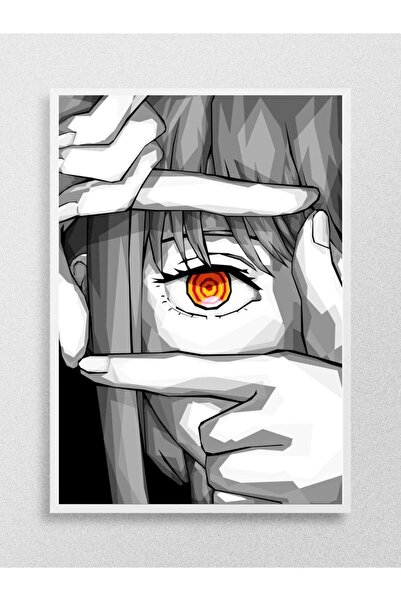 Mudi Store Makima Anime Poster Çerçevesiz Yüksek Kalite Anime Duvar Poster