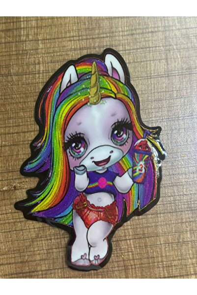 Gönülden Tasarım 16x11 Cm Unicorn Hero Cartoon Patch