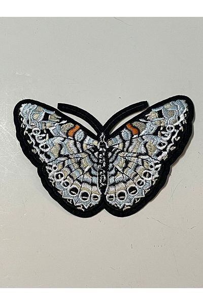 Gönülden Tasarım 6x13 cm broderie fluture brodat fier de călcat aplicat accesorii pentru patch-uri
