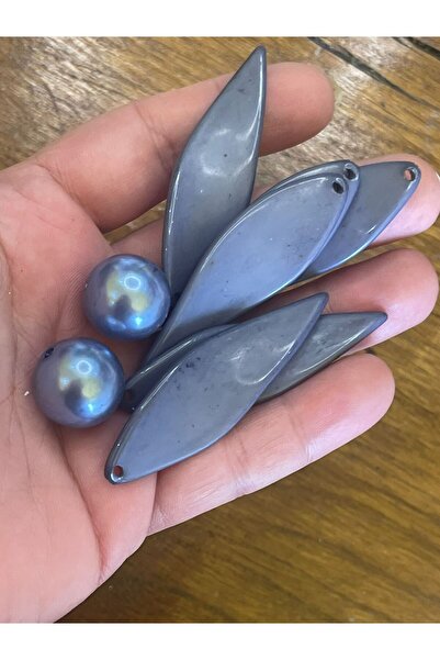 Gönülden Tasarım 6 cm 6 komada listova 1,5 cm 2 komada perforiranih perli za ...