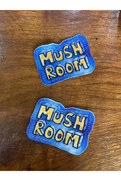 Gönülden Tasarım 6x4 cm 2 komada tanka peglačka Somot aplikacija sa natpisom ...