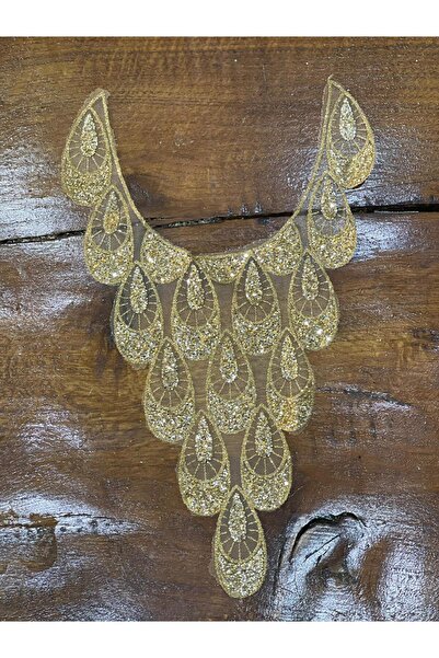 Gönülden Tasarım Tul și broderie Brodat cu pietre și aplicație cu sclipici Gu...