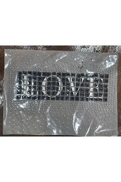 Gönülden Tasarım 19x14 cm Piatră adezivă cu fier de călcat Love Print Applique Accesoriu Hobby Crest