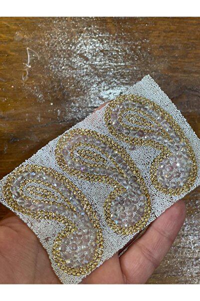 Gönülden Tasarım 7x3 cm providna peglačka aplikacija za vezenje, šivanje, hob...