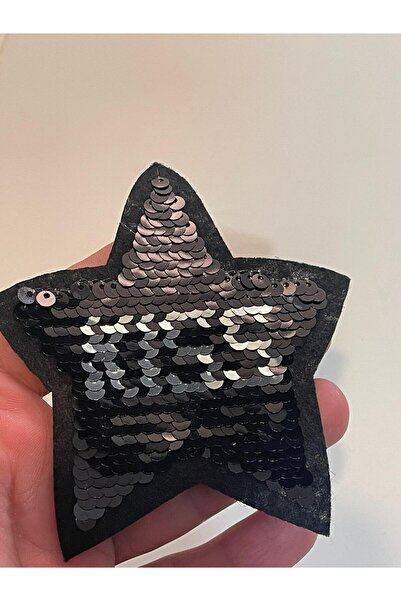 Gönülden Tasarım 9x11 cm Accesoriu pentru plasture cu aplicație cu paiete, cu...