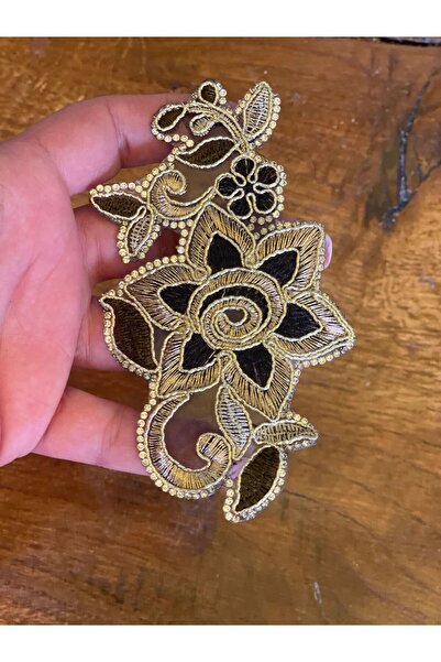 Gönülden Tasarım 11X6 CM FOLIE DE FERĂSTĂ APLICAT DE FLORI PATCH PATCH CUSUT ACCESORII HOBI