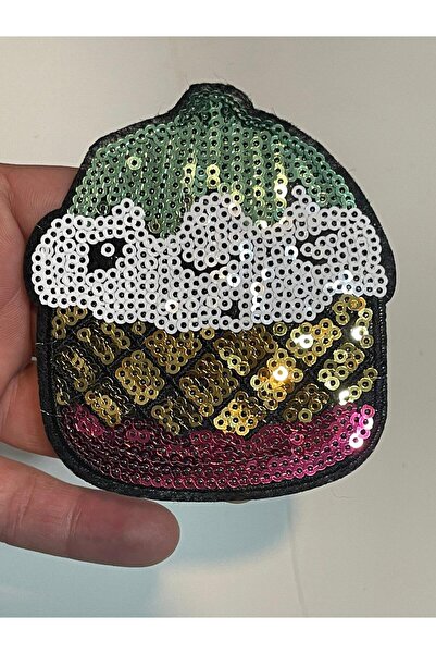 Gönülden Tasarım 8x9 Cm Fiare de călcat cu paiete Accesoriu pentru petice de ...