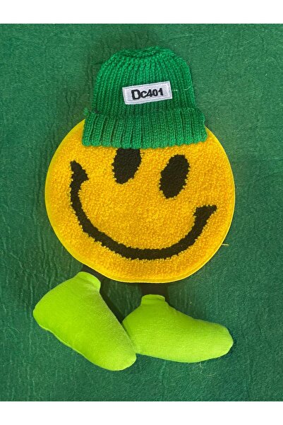 Gönülden Tasarım 27x16 cm țesut gonflabil picioare tricotaje pălărie față zâm...