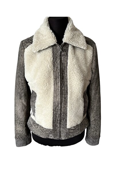 asus deri ASPINA - KADIN HAKİKİ DERİ VE PELUŞ CEKET