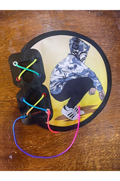 Gönülden Tasarım 18 Cm Diametru Fosforescent Snur Copii Applique Rigging Patch Accesoriu de cusut