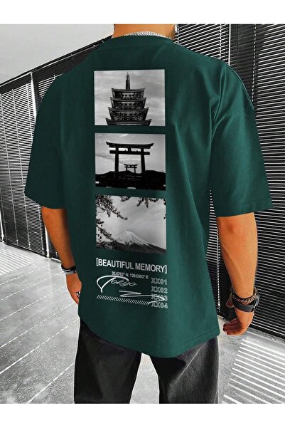 MOONBULL Ανδρικό μπλουζάκι TOKYO Beautiful Memory Backed Printed