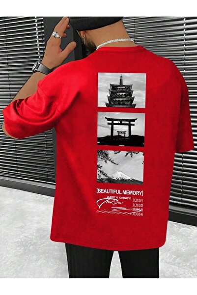 MOONBULL Мъжка тениска TOKYO Beautiful Memory Back Printed