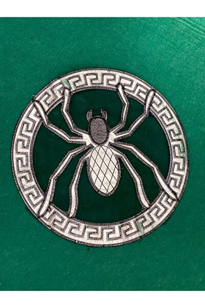 Gönülden Tasarım Αξεσουάρ μπάλωμα απλικέ ράμπας από τούλι 23x23 εκ.