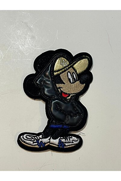 Gönülden Tasarım 11x7 εκ. Κέντημα Δερμάτινο Mickey Mause