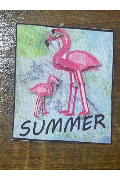 Gönülden Tasarım 10x9 cm reljefna aplikacija majka i dete pelikana, zakrpa za...