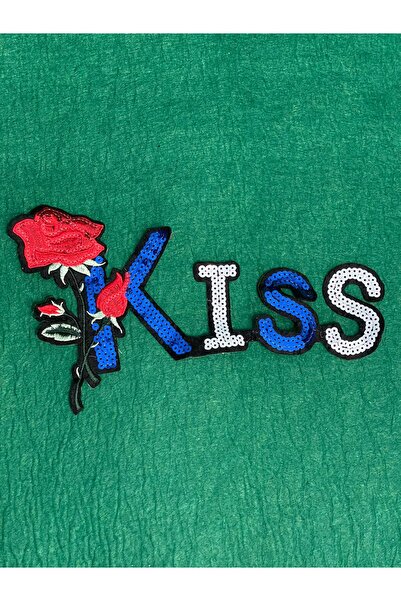 Gönülden Tasarım 24x14 cm peglana aplikacija sa šljokicama i vezom u obliku r...